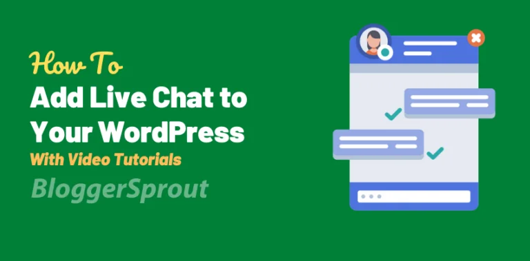 Add-Live-Chat-to-WordPress-BloggerSprout.com