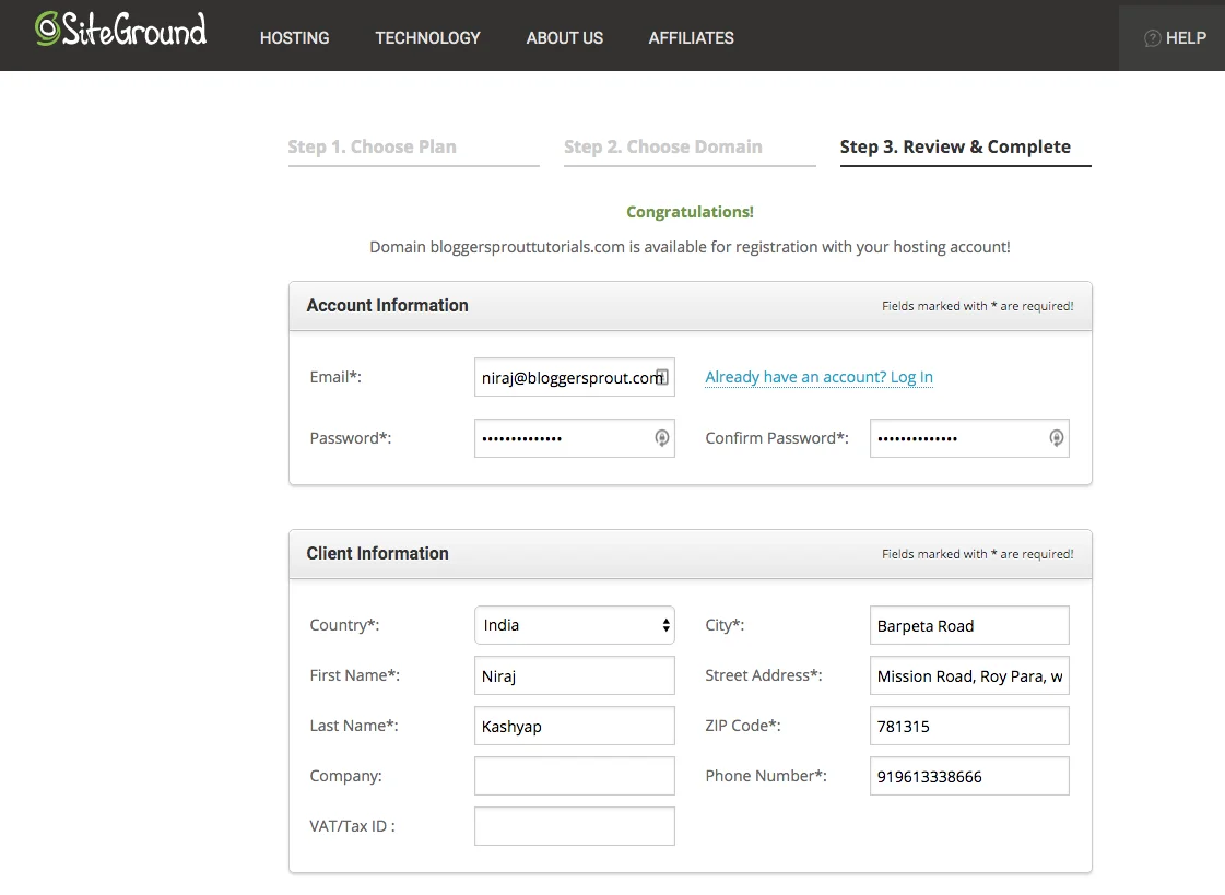 How to Start a Blog on Siteground