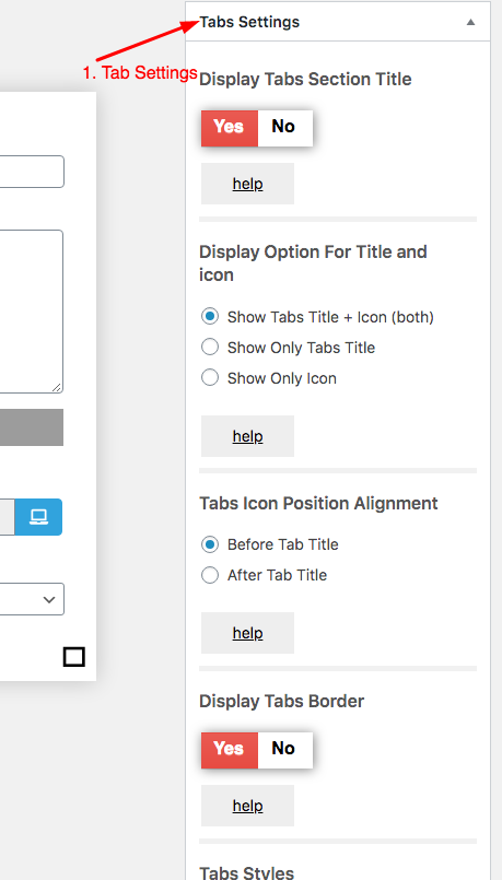 how to add content tabs to wordpress