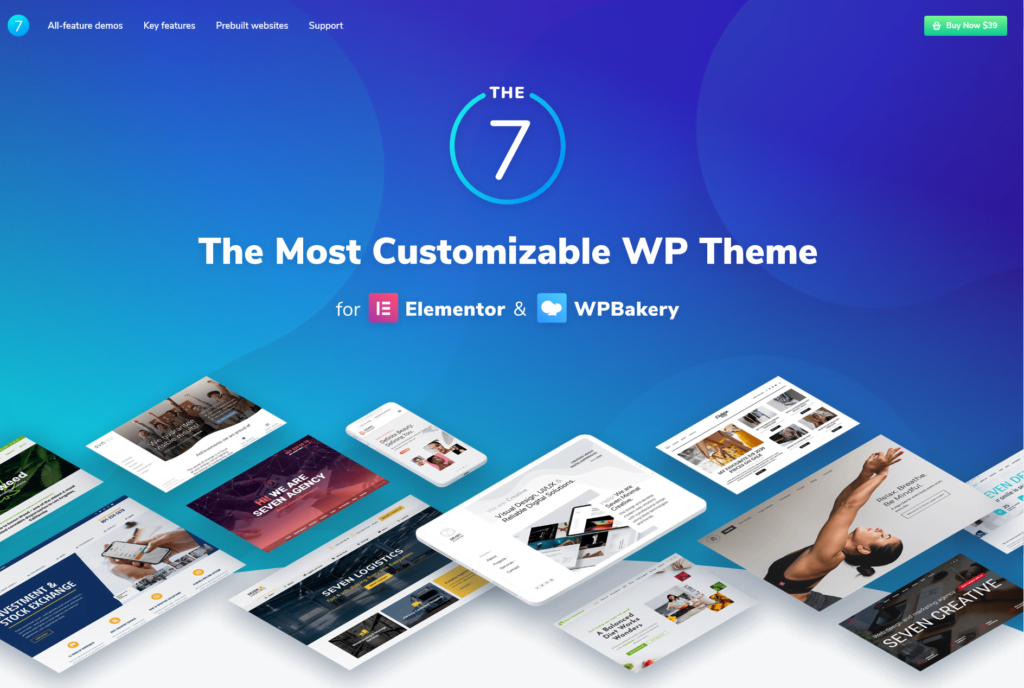 business theme The7-The-Most-Customizable-Theme-on-the-Market-