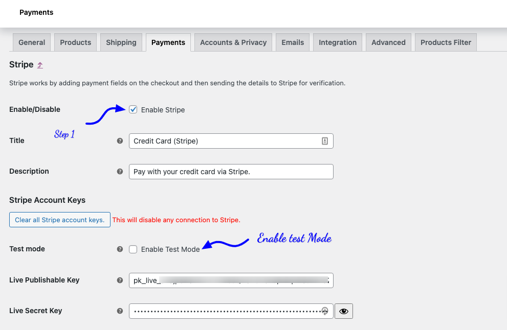 Test Woocommerce Checkout