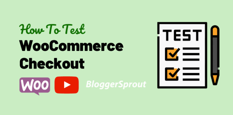 How To Test Woocommerce Checkout